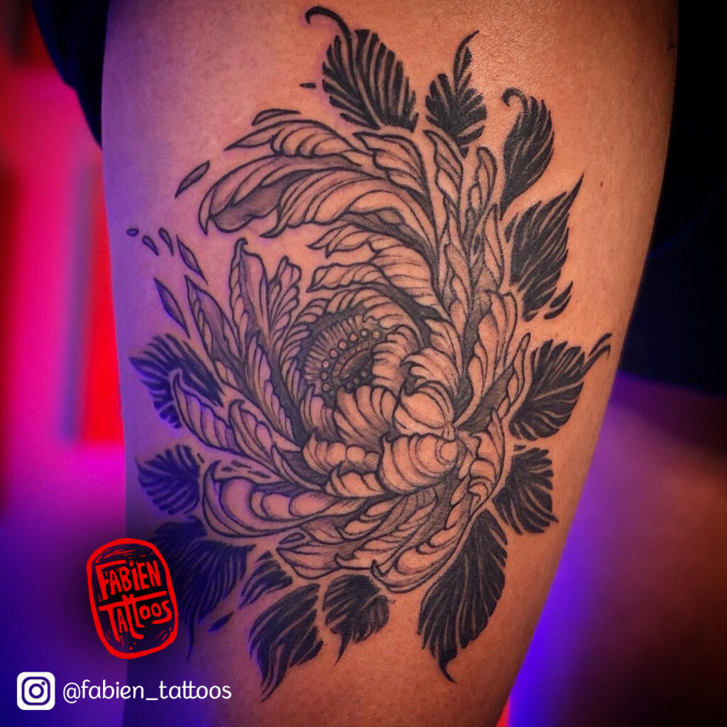 Tatouage fleur japonaise tatoueur japonais strasbourg