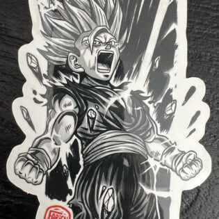 Sticker sangohan dragon ball fabien tattoo tatoueur strasbourg