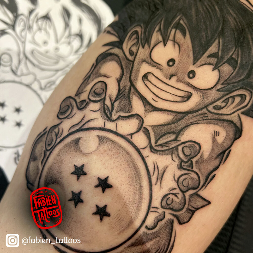 Tatoueur Manga strasbourg Sangoku Dragon Ball Z