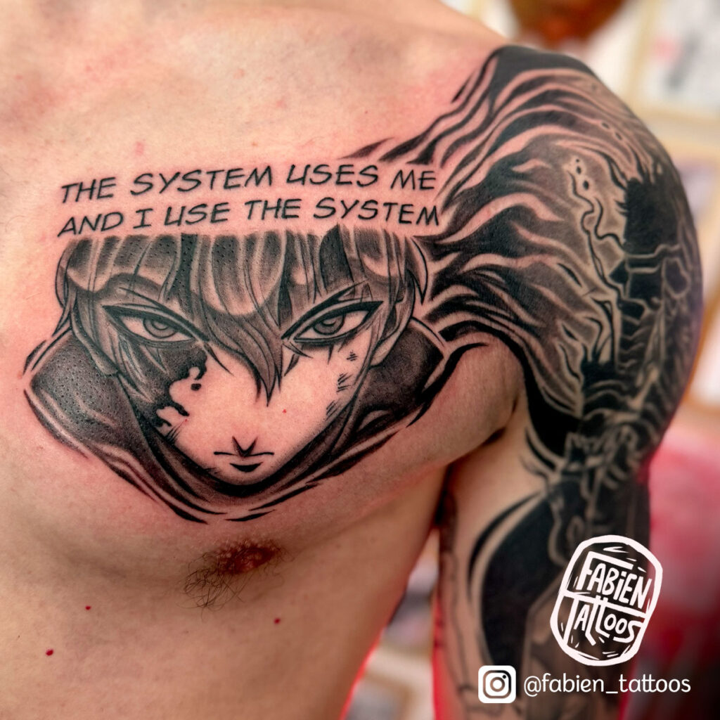 Tatouage Solo Leveling Tatoueur Manga Strasbourg Fabien Tattoos